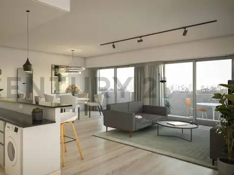 Departamento 3 ambientes con 1 baño