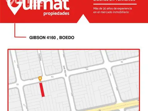 Terreno en Venta en Parque Chacabuco, USD 240.000