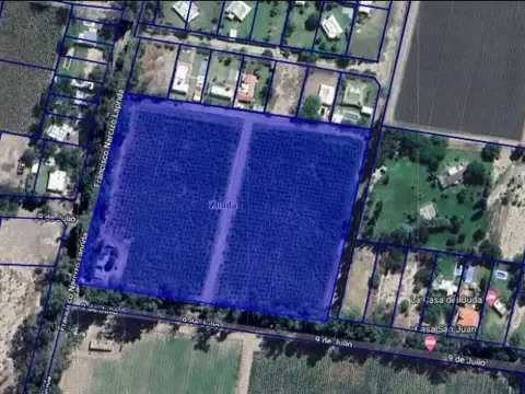 Terreno en Venta en Zonda, USD 100.000