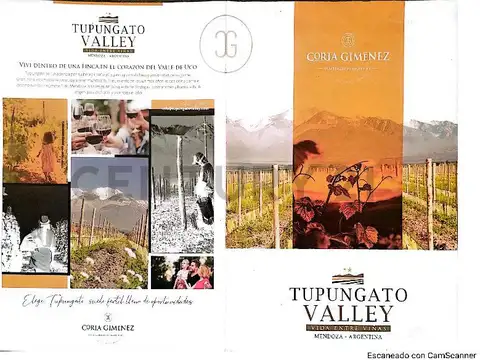 Century 21 Baigorria ofrece a la venta terreno en el Barrio Privado Tupungato Valley-Mendoza.