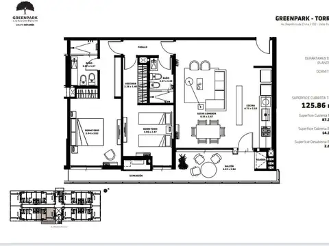 Departamento - Greenpark