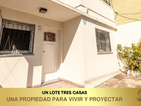 Casa multifamiliar sobre lote propio con 3 viviendas ? Ideal renta o familia numerosa en villa ballester