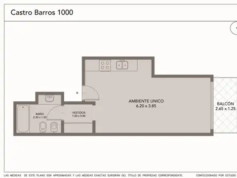 Departamento en Venta en Boedo, USD 80.000