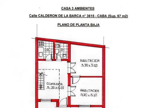 Pedro Calderón De La Barca 3600, Piso PB