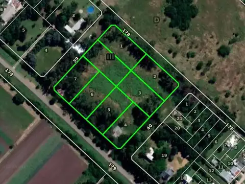 Terreno en Venta de 14400,0 m2