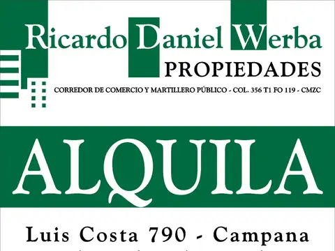 Oficina en alquiler en Centro (Campana)