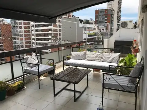 Increible terraza propia con parrilla en exclusiva ubicacion