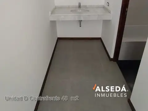 Departamento 2 ambientes con 1 baño