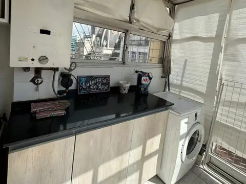 Departamento 2 ambientes con 1 baño