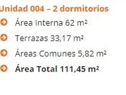 Departamento 3 ambientes con 2 baños