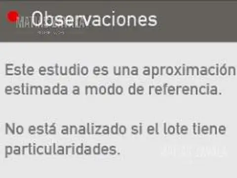Terreno en Venta de 790,0 m2