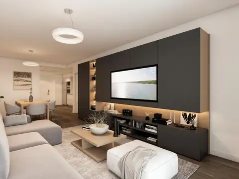 Emprendimiento departamentos de 1 ambiente contrafrente en pozo