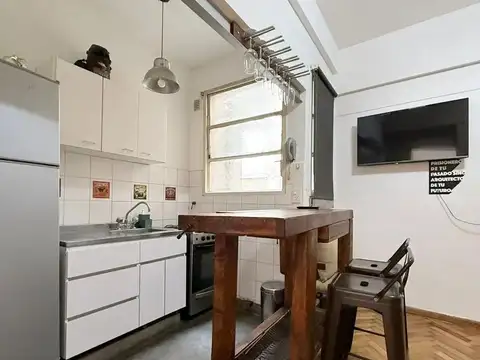 Departamento 2 ambientes con 1 baño