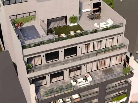 Departamento 3 ambientes con 2 baños