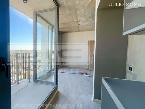 Departamento 2 ambientes con 1 baño