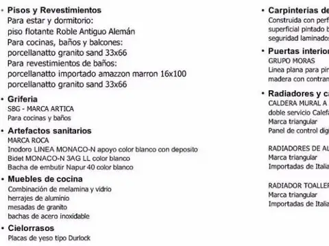 Departamento en Venta de 1 dormitorio