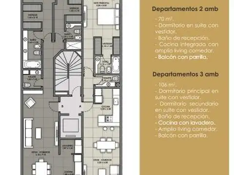 Departamento en Venta de 2 dormitorios