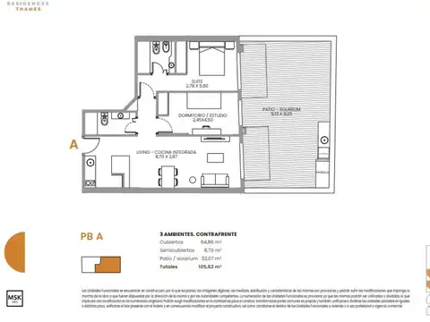 VENTA DEPARTAMENTO EN POZO PALERMO ENTREGA MARZO 2026