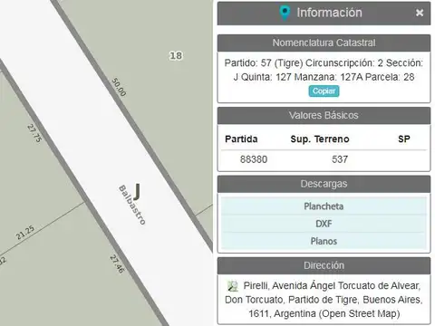 Ruta 202 y Balbastro