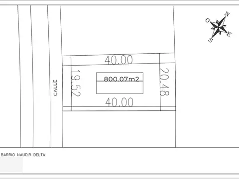 Terreno en Venta de 870,0 m2