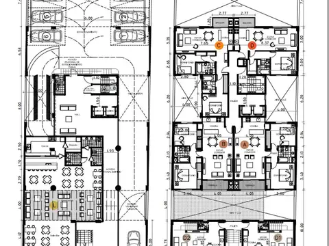 Departamento en Venta con 1 cocheras