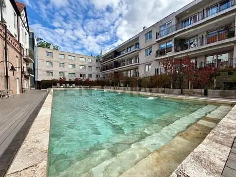 Departamento de 2 ambientes con cochera AMOBLADO Y EQUIPADO. Alquiler Anual en Cassa Isidro