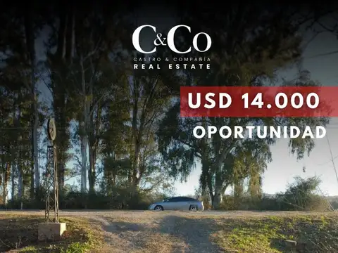 LOTE ESQUINA DE 600M² SOBRE RUTA C45, FALDA DEL CARMEN