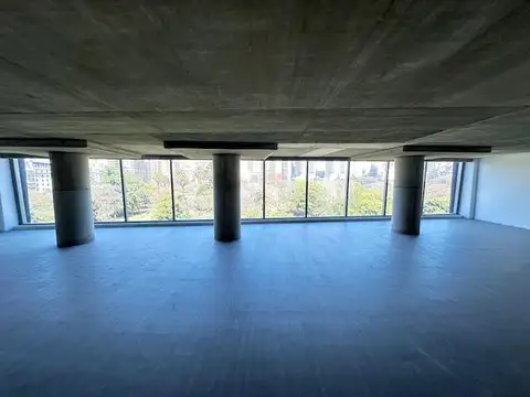 Alquiler Oficinas Plantas libres de 255Mts.2 FRENTE - Con Pisos y A/C - Palermo