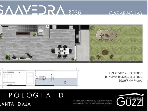 Casa en Venta con 1 cochera