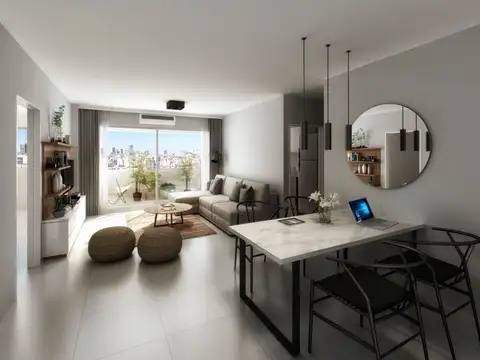 VENTA TORRE EN ABASTO 2 AMBIENTES A ESTRENAR