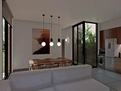 Casa 3 ambientes con 2 baños