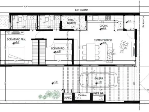 Casa en Ecotierra Pueblo Esther  2 dormitorios.