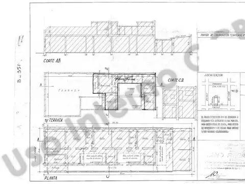 Terreno en Venta 33  mts Fondo