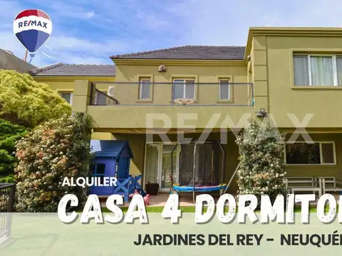 ALQUILER CASA NIVEL GERENCIAL - JARDINES DEL REY
