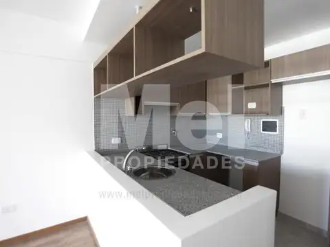 Departamento de un ambiente cómodo y luminoso