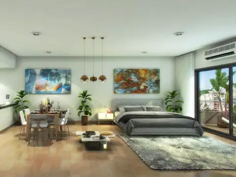 Departamento 3 ambientes con 2 baños