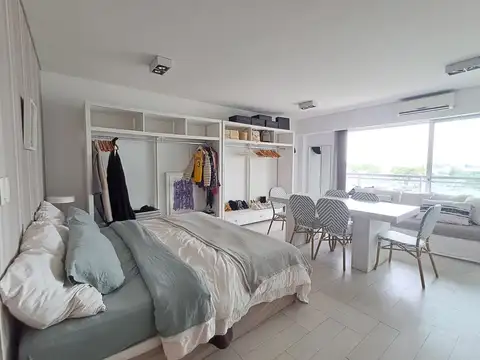 Excelente monoambiente en alquilier en Madero Harbour