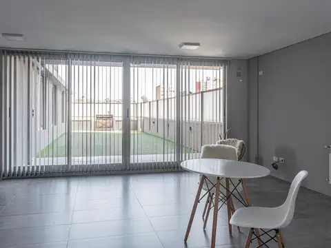 Departamento a estrenar en venta barrio abasto con patio