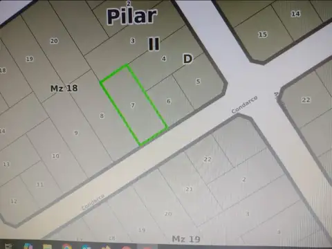 Terreno en Venta de 738,0 m2