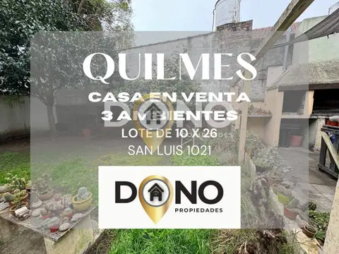 Casa - Venta - Argentina, Quilmes - SAN LUIS 1000