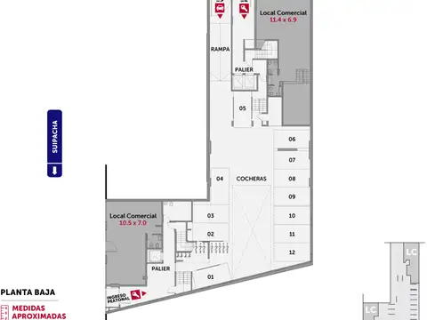 Departamento en Venta en Centro, USD 175.750