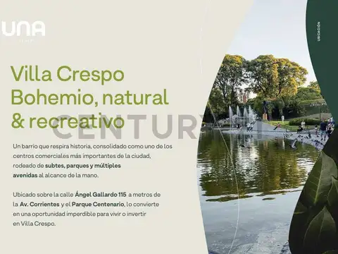 Venta Departamento Monoambiente en Villa Crespo