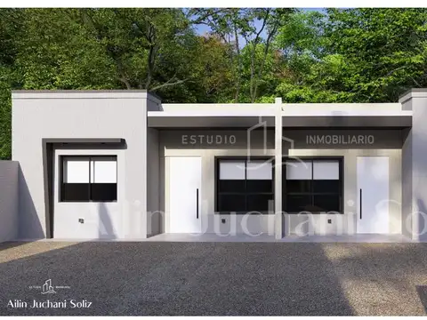 Casa 3 ambientes con 1 baño