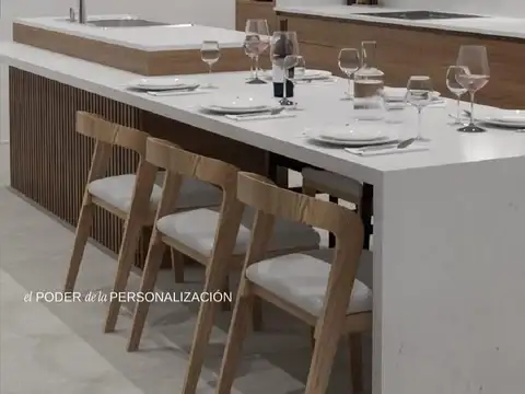 Departamento 4 ambientes con 2 baños