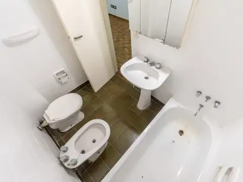Departamento. 2 ambientes. Apto profesional. Seguridad 24 h. Palermo