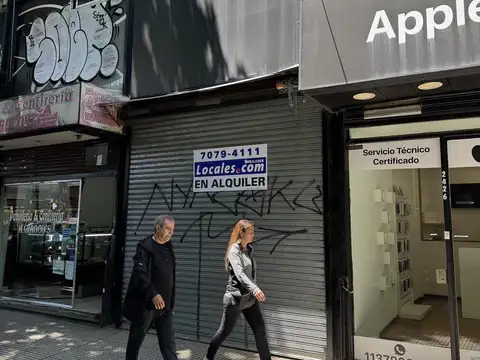 Local en alquiler sobre Blanco Encalada y Av. Cabildo