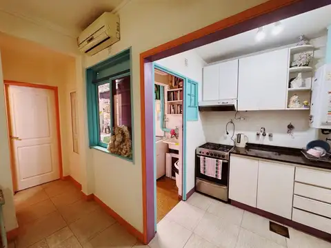 Departamento 2 ambientes con 1 baño