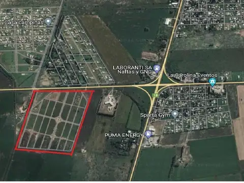 Terreno en Venta 12  mts Frente