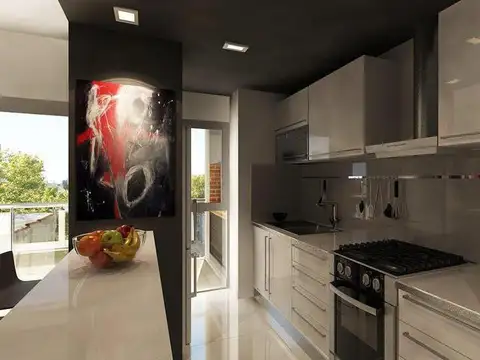 Departamento Monoambiente con 1 baño