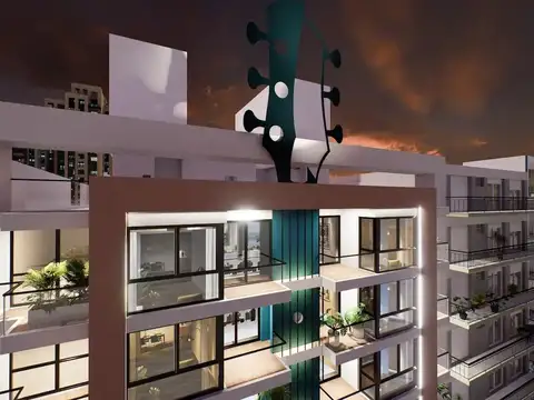 Departamento 4 ambientes con 2 baños